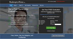 Desktop Screenshot of bankruptcyhome.com